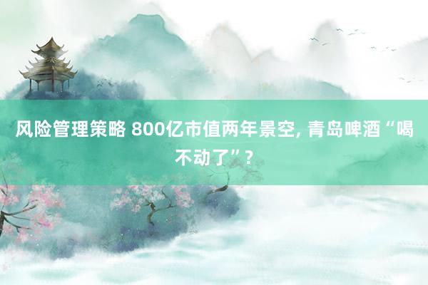 风险管理策略 800亿市值两年景空, 青岛啤酒“喝不动了”?